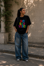 No Bad Vibes Oversized T-Shirt
