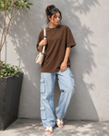 Brown Oversized T-Shirt