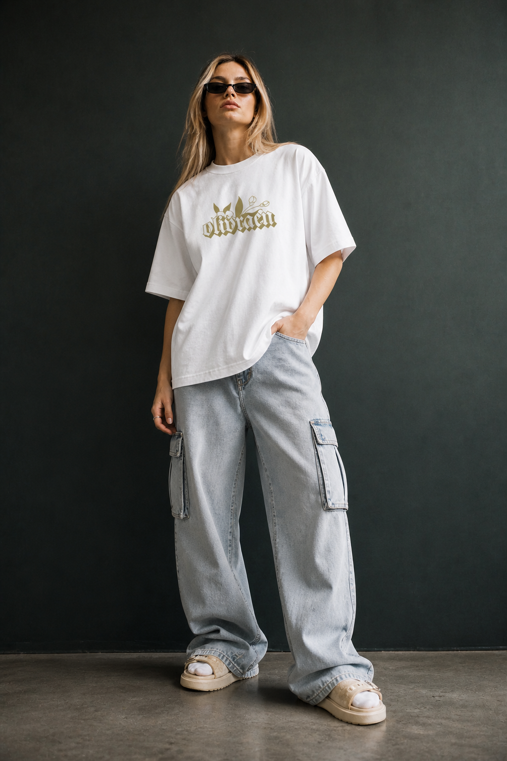 Olivraen Signature Oversized T-Shirt