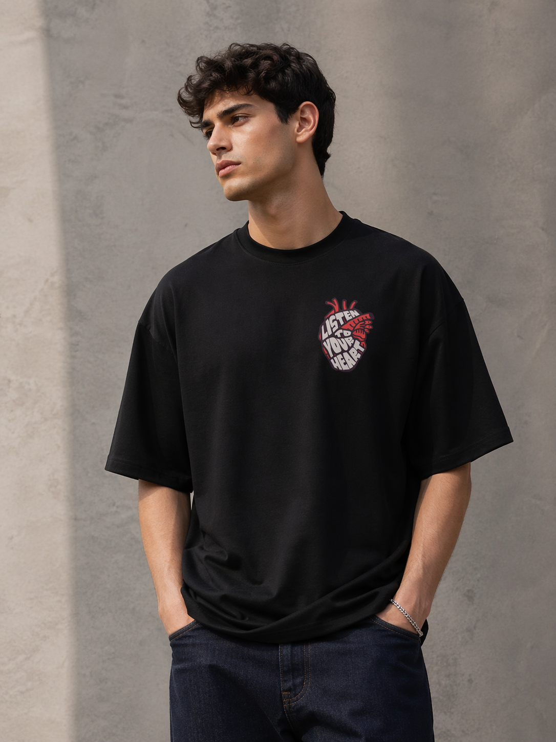Listen To Your Heart Oversized T-Shirt