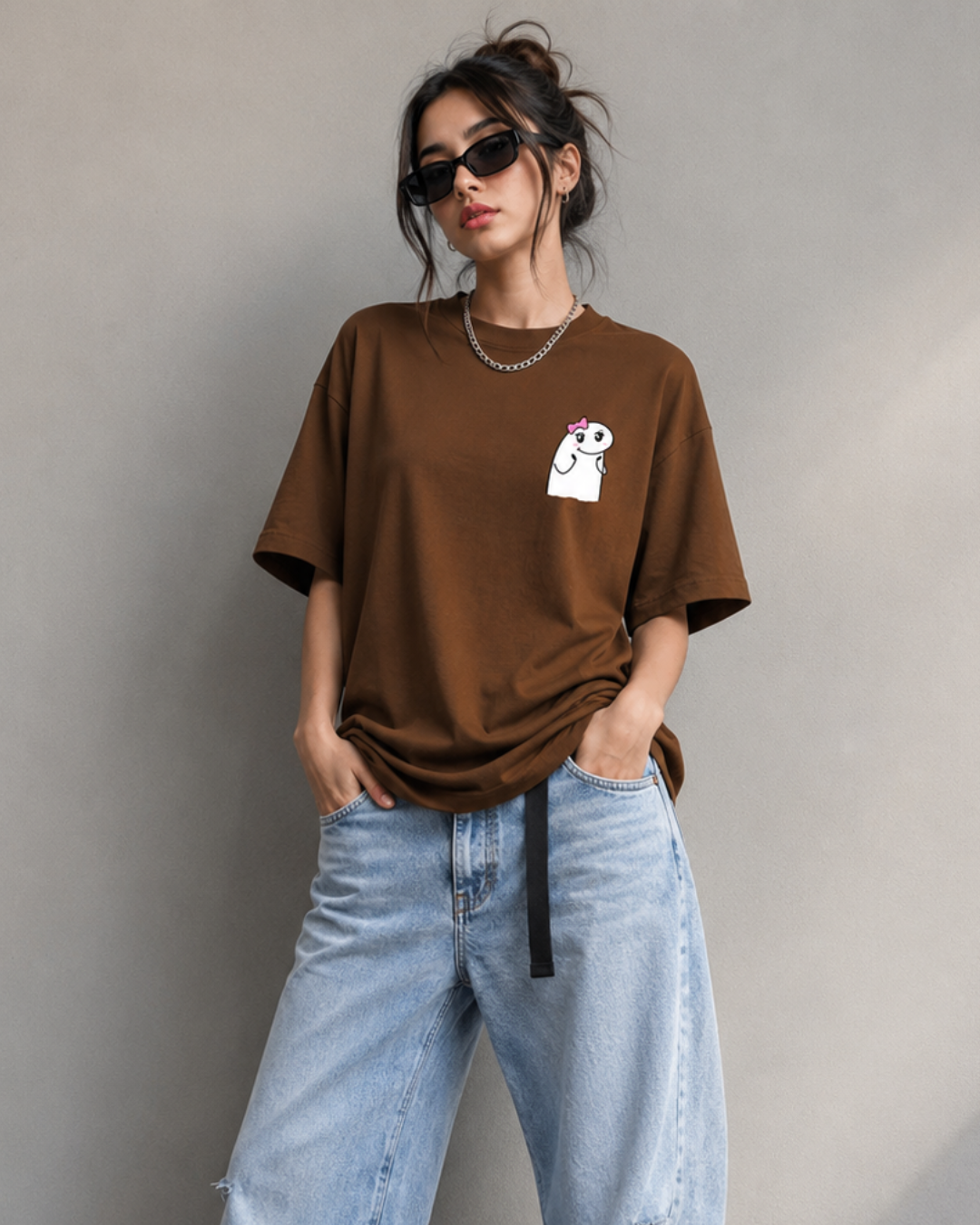 Cute Bunny Oversized T-Shirt