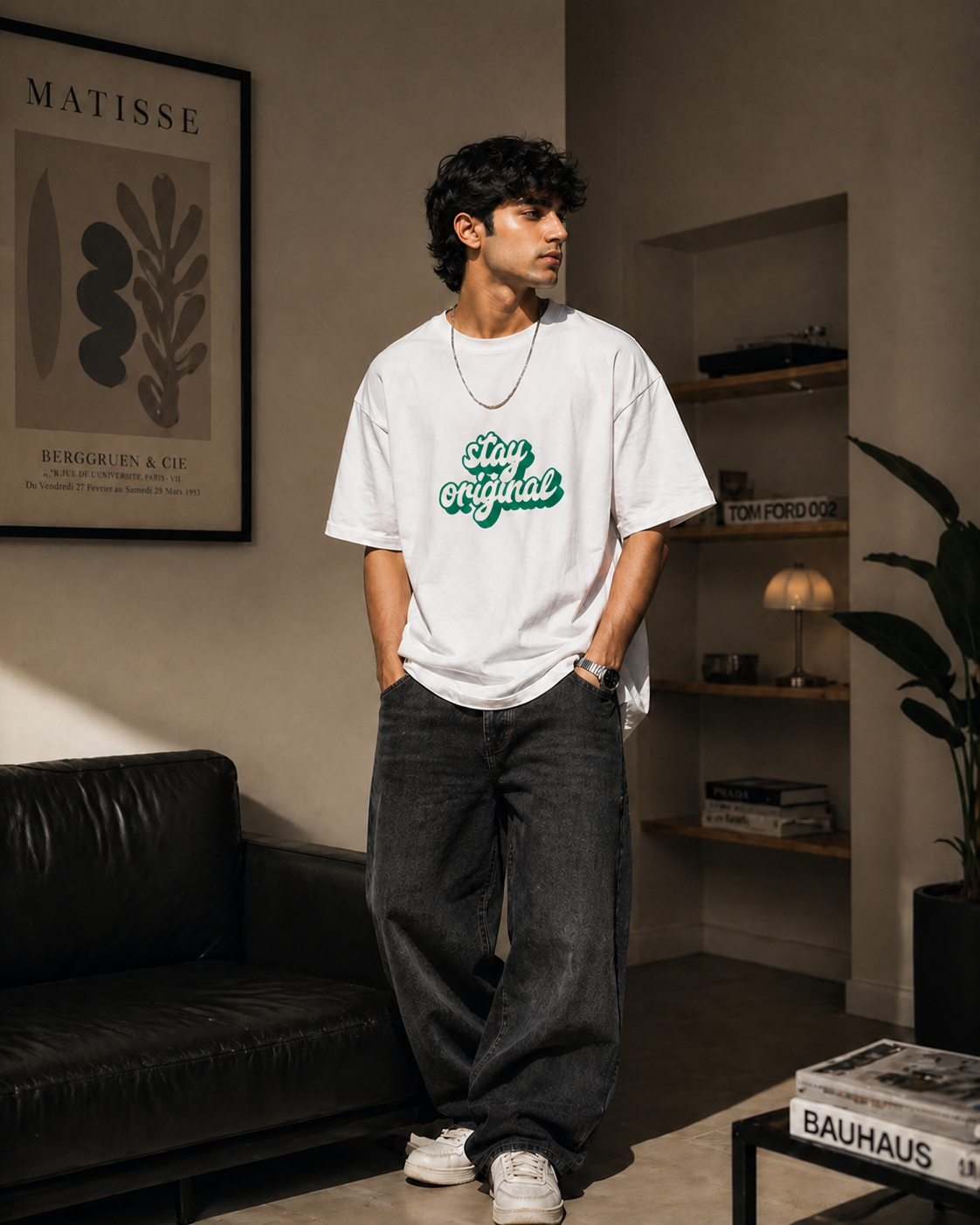 Stay Real Oversized T-Shirt