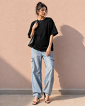 Core Black Oversized T-Shirt