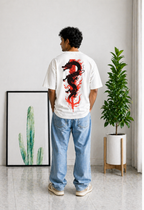 Inferno Dragon Oversized T-Shirt