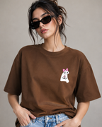 Kitty Bow Oversized T-Shirt
