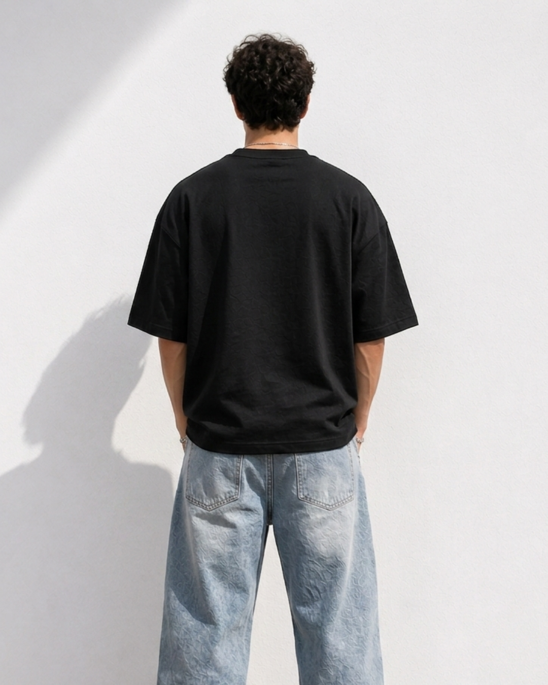Urban Black Oversized T-Shirt