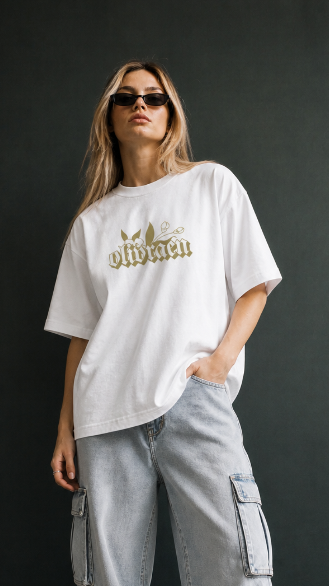 Olivraen Signature Oversized T-Shirt