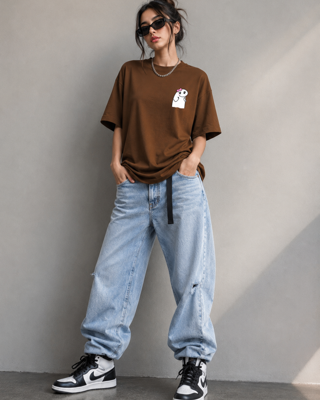 Cute Bunny Oversized T-Shirt