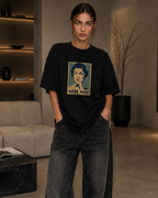 Shush! Graphic Oversized T-Shirt