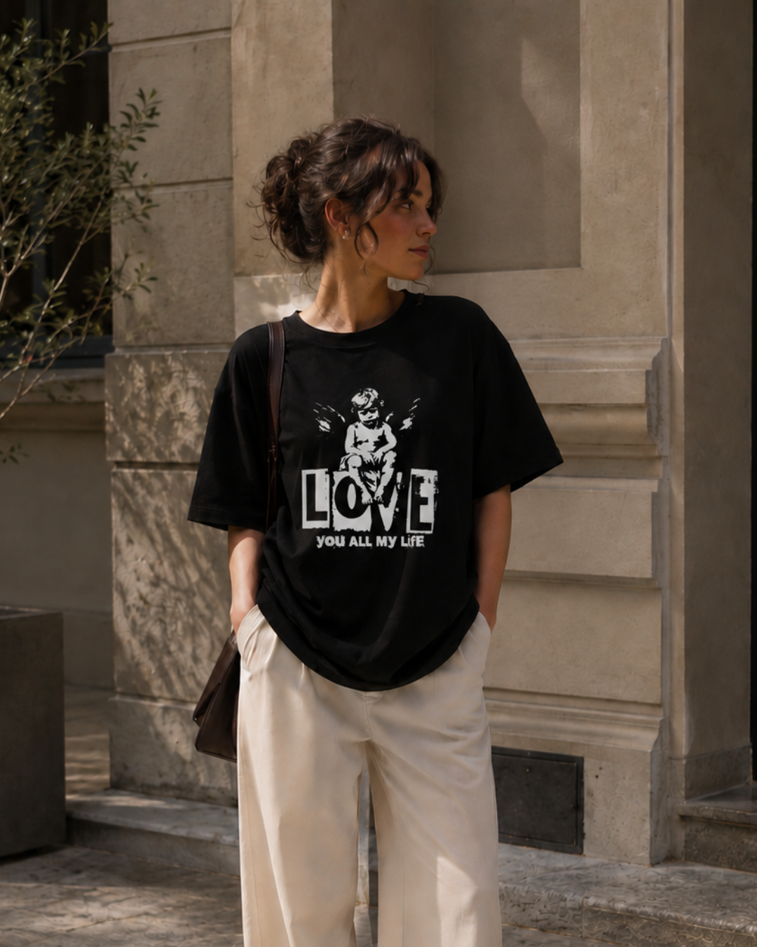 Love You All My Life Oversized T-Shirt