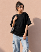 Core Black Oversized T-Shirt