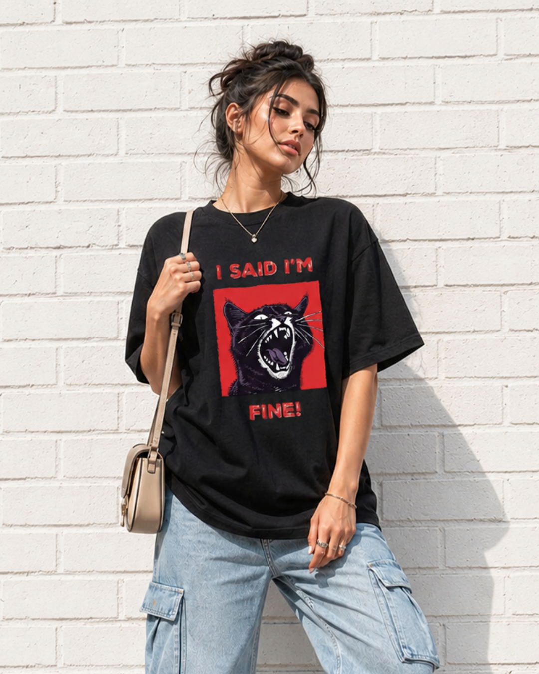 I’m Fine Oversized T-Shirt