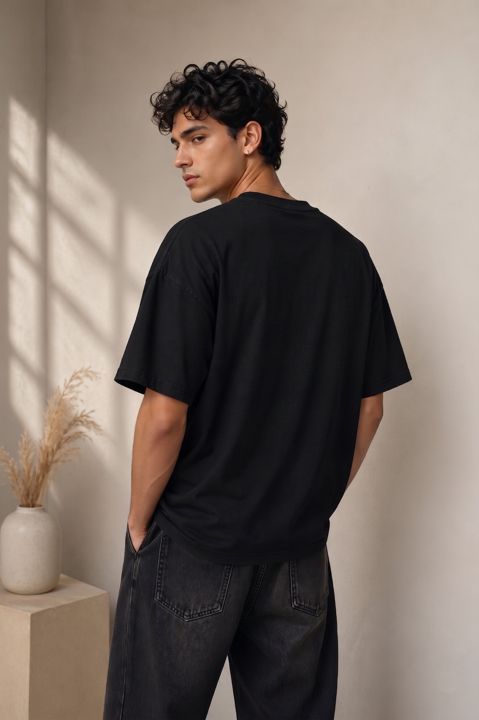 Olivraen Pop Graphic Oversized T-Shirt