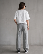 Cheers Line Art Oversized T-Shirt