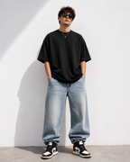 Urban Black Oversized T-Shirt