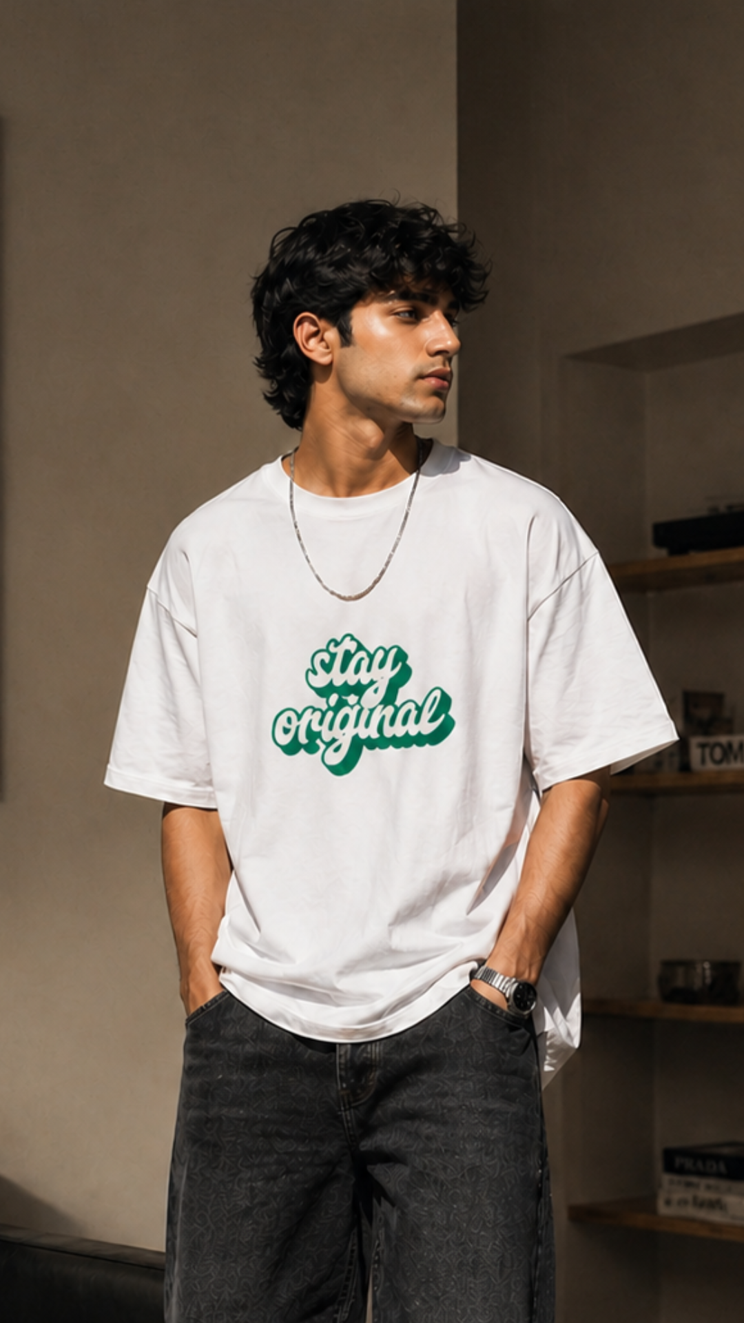 Stay Real Oversized T-Shirt