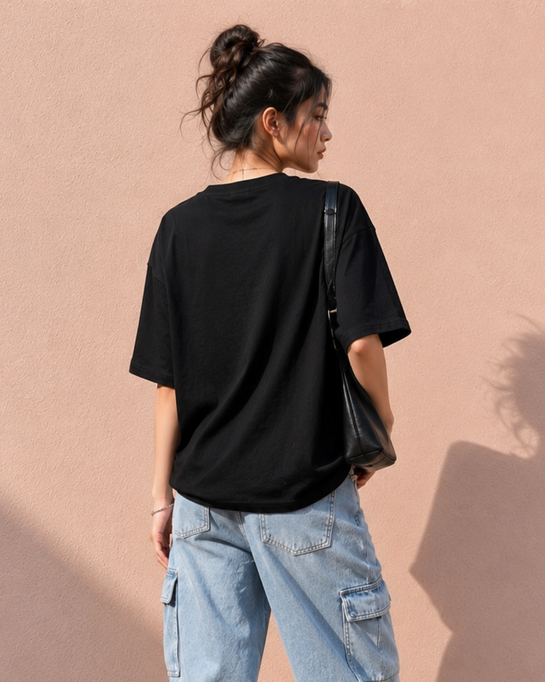 Core Black Oversized T-Shirt