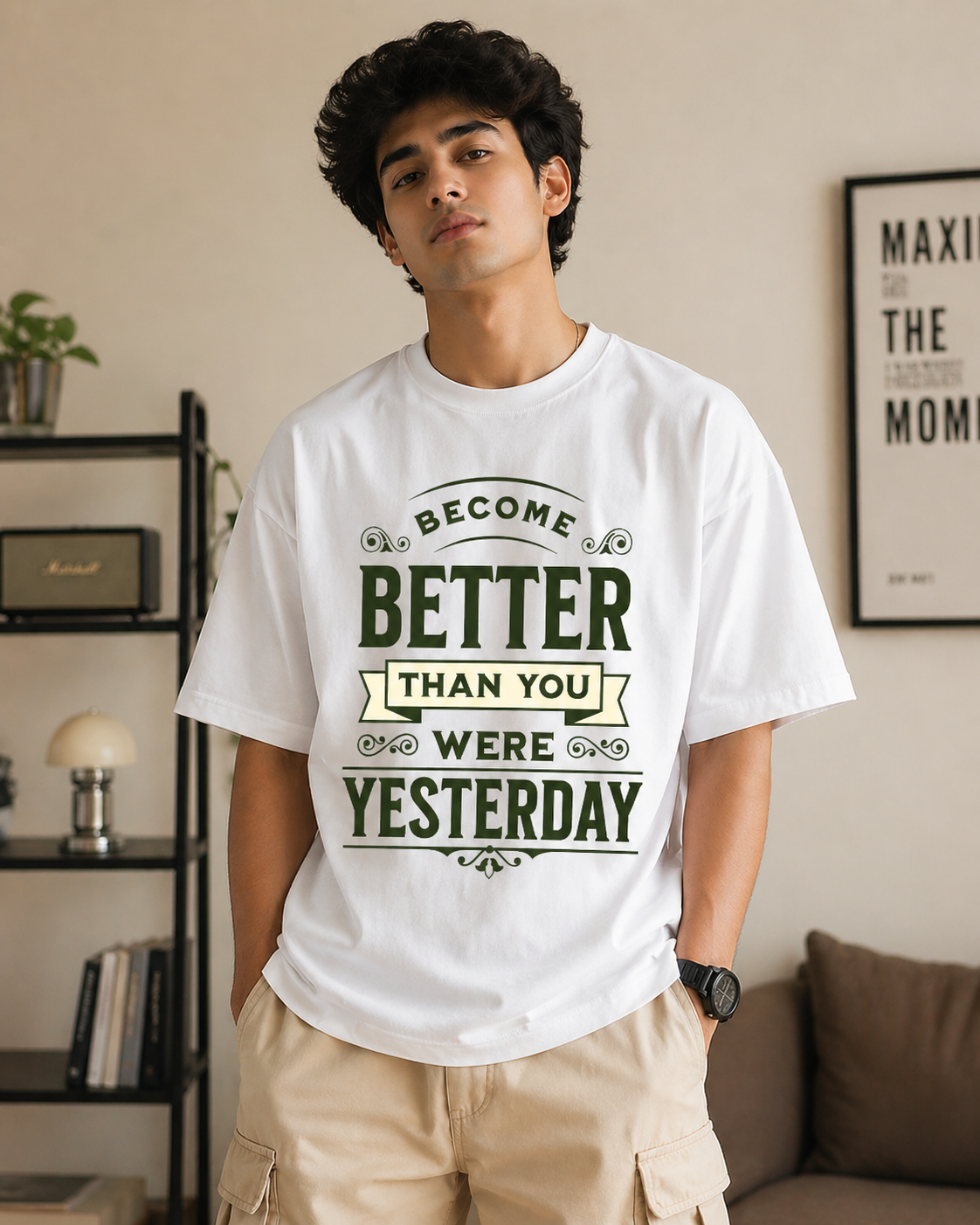 Better Than Yesterday Oversized T-Shirt