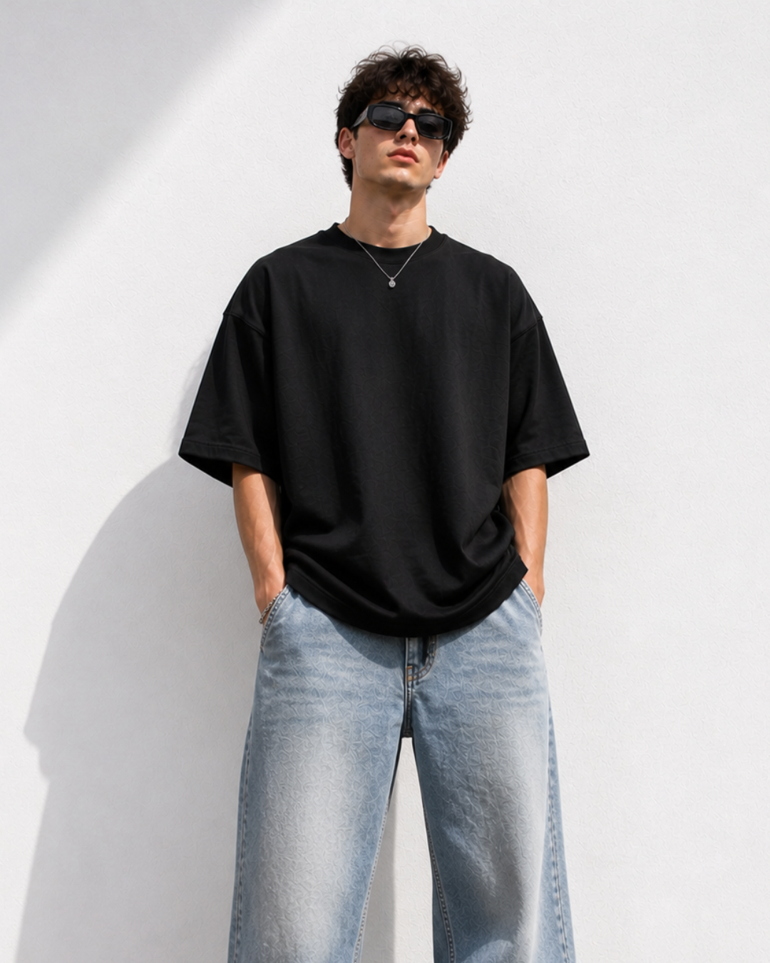 Urban Black Oversized T-Shirt