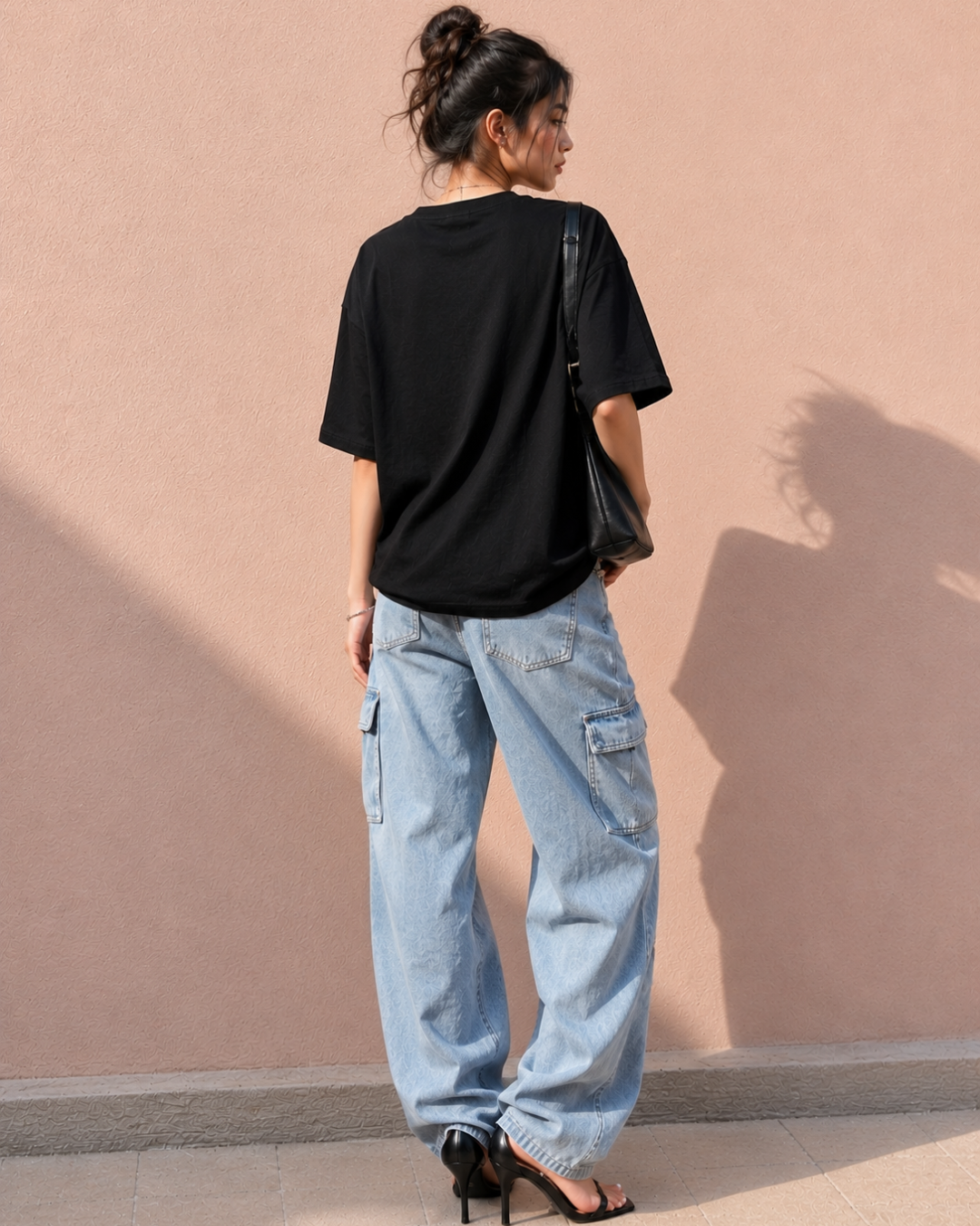 Core Black Oversized T-Shirt