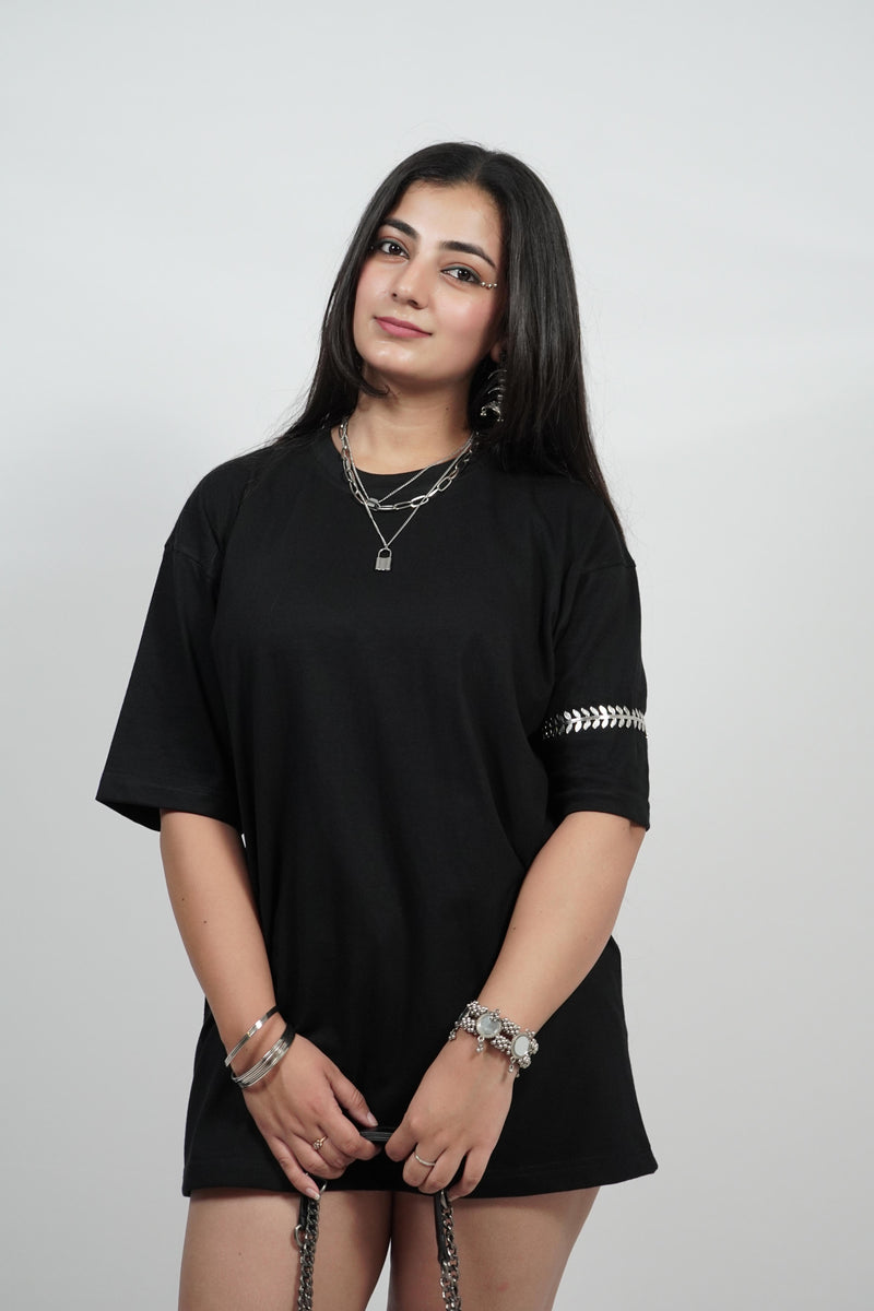 Cosmic Drift Oversized T-Shirt