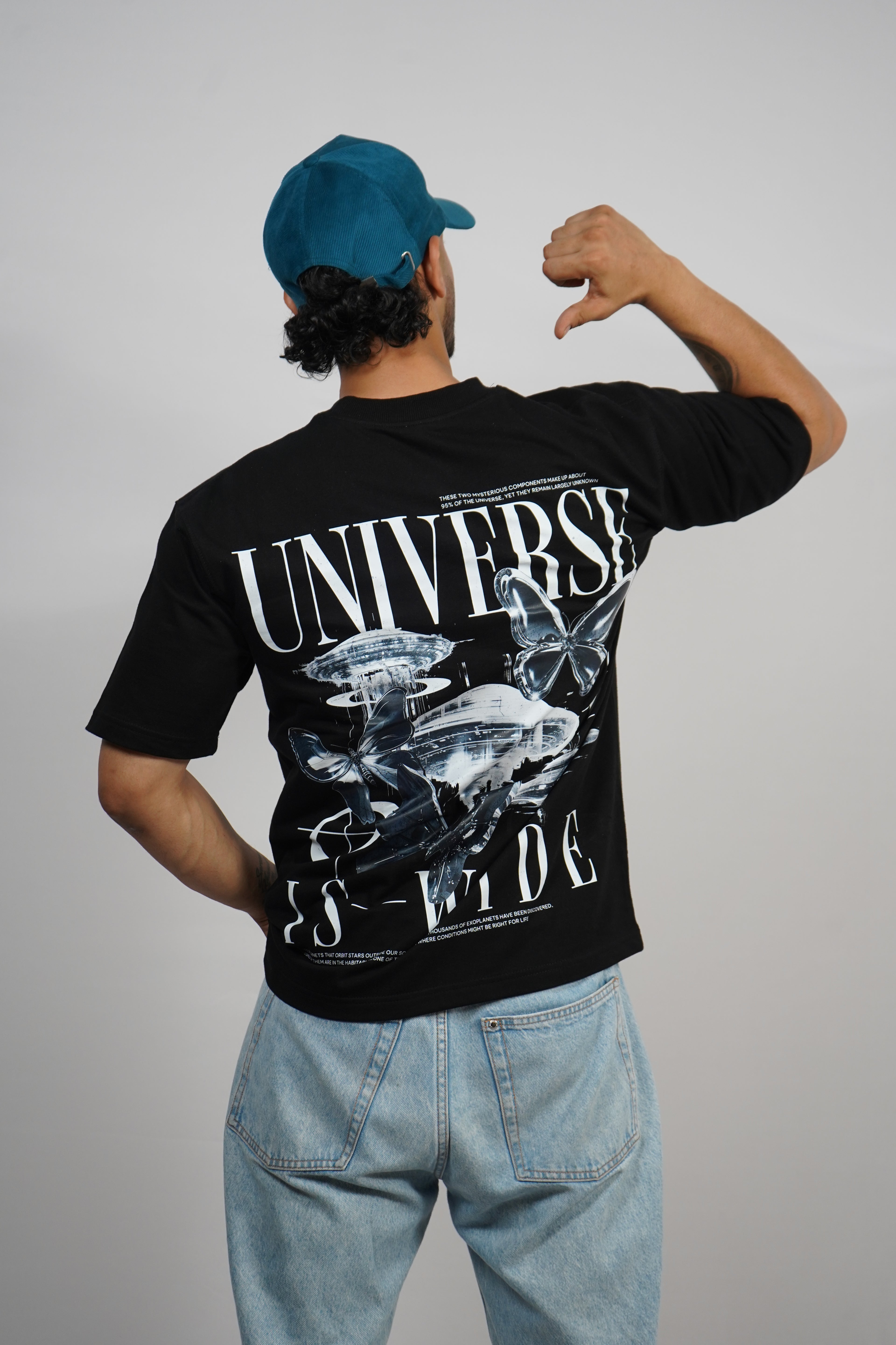 Noir Beast Oversized Tee