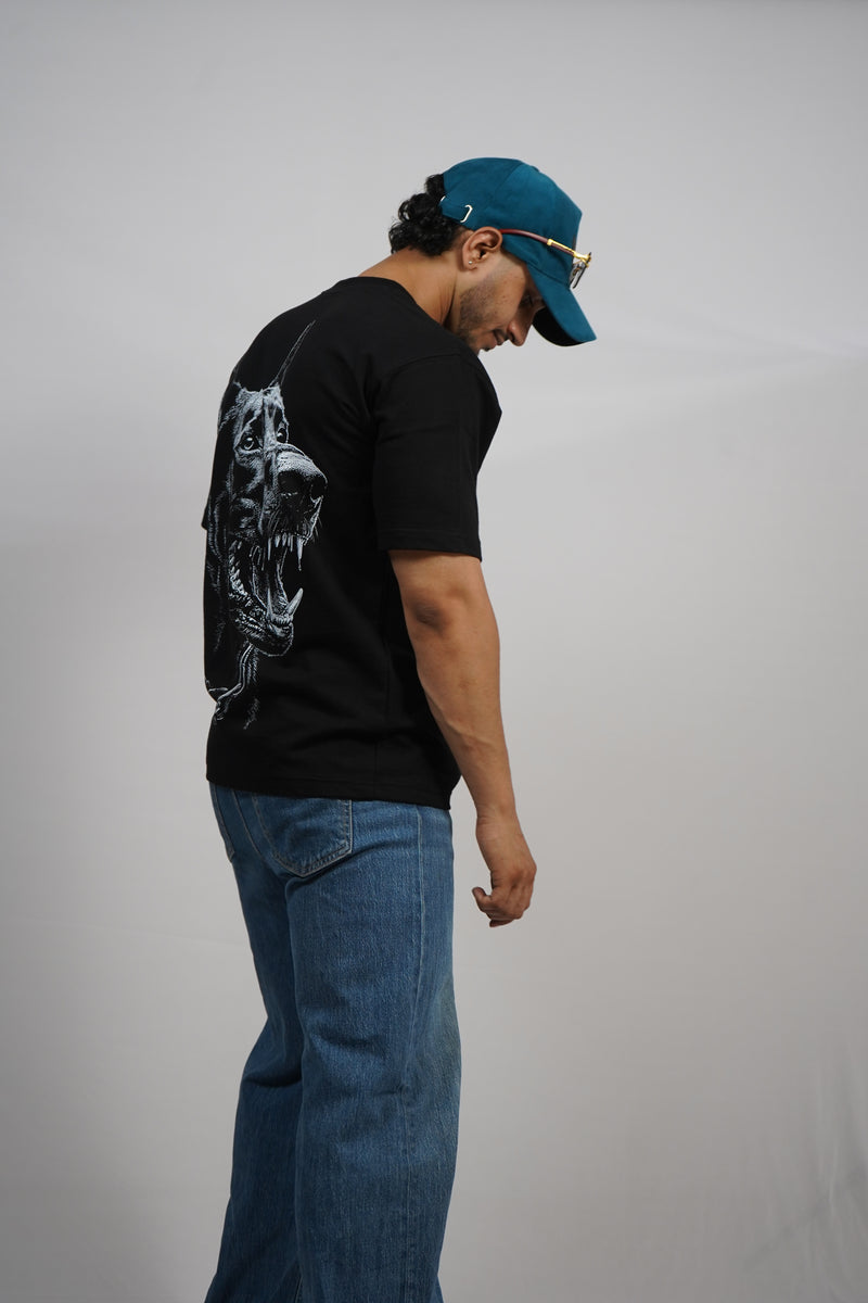 Noir Beast Oversized Tee