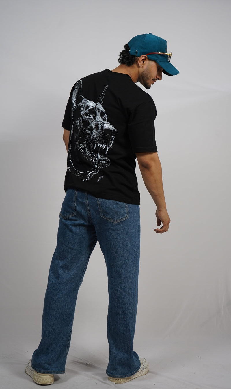 Noir Beast Oversized Tee