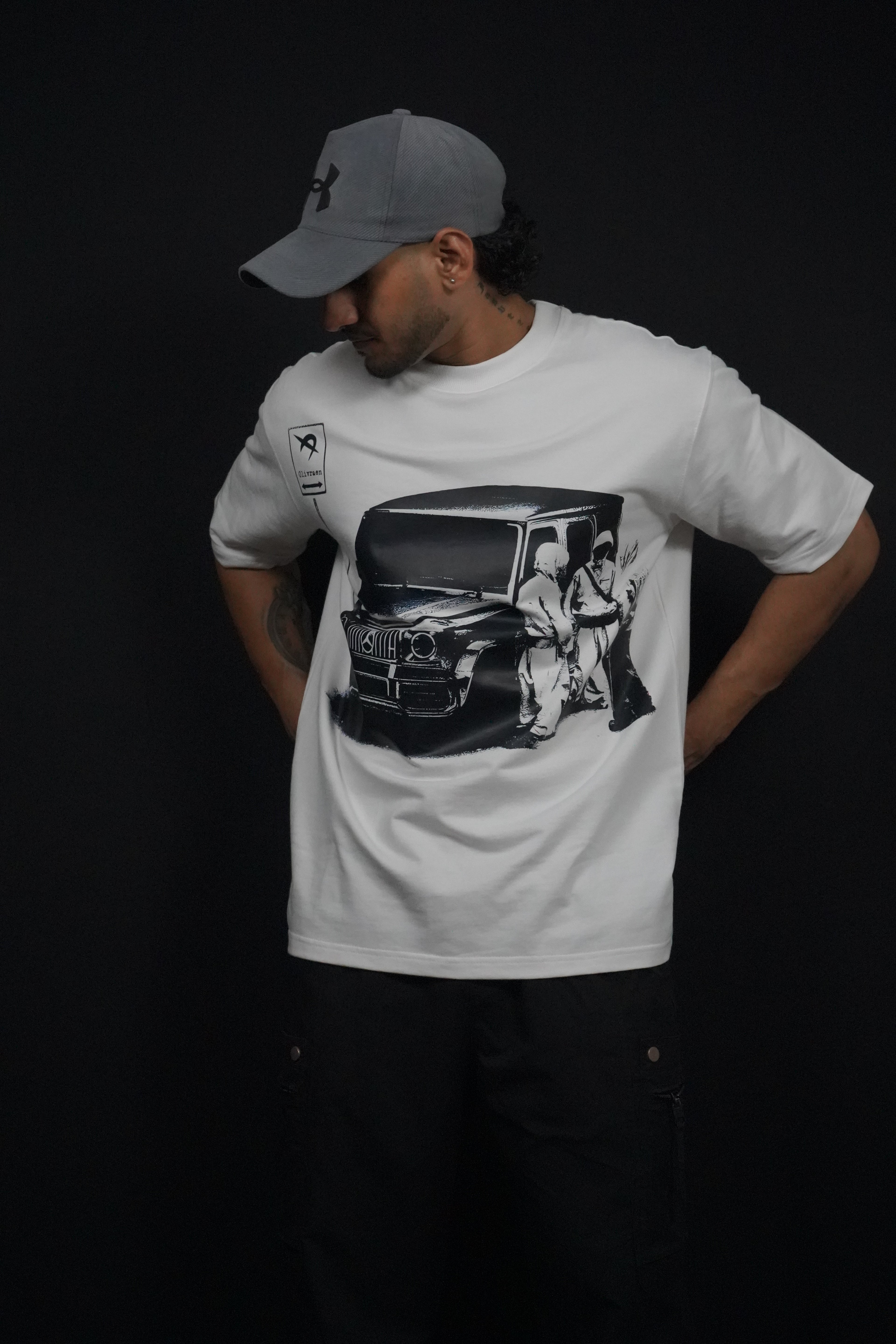 Midnight Arrival Oversized Tee