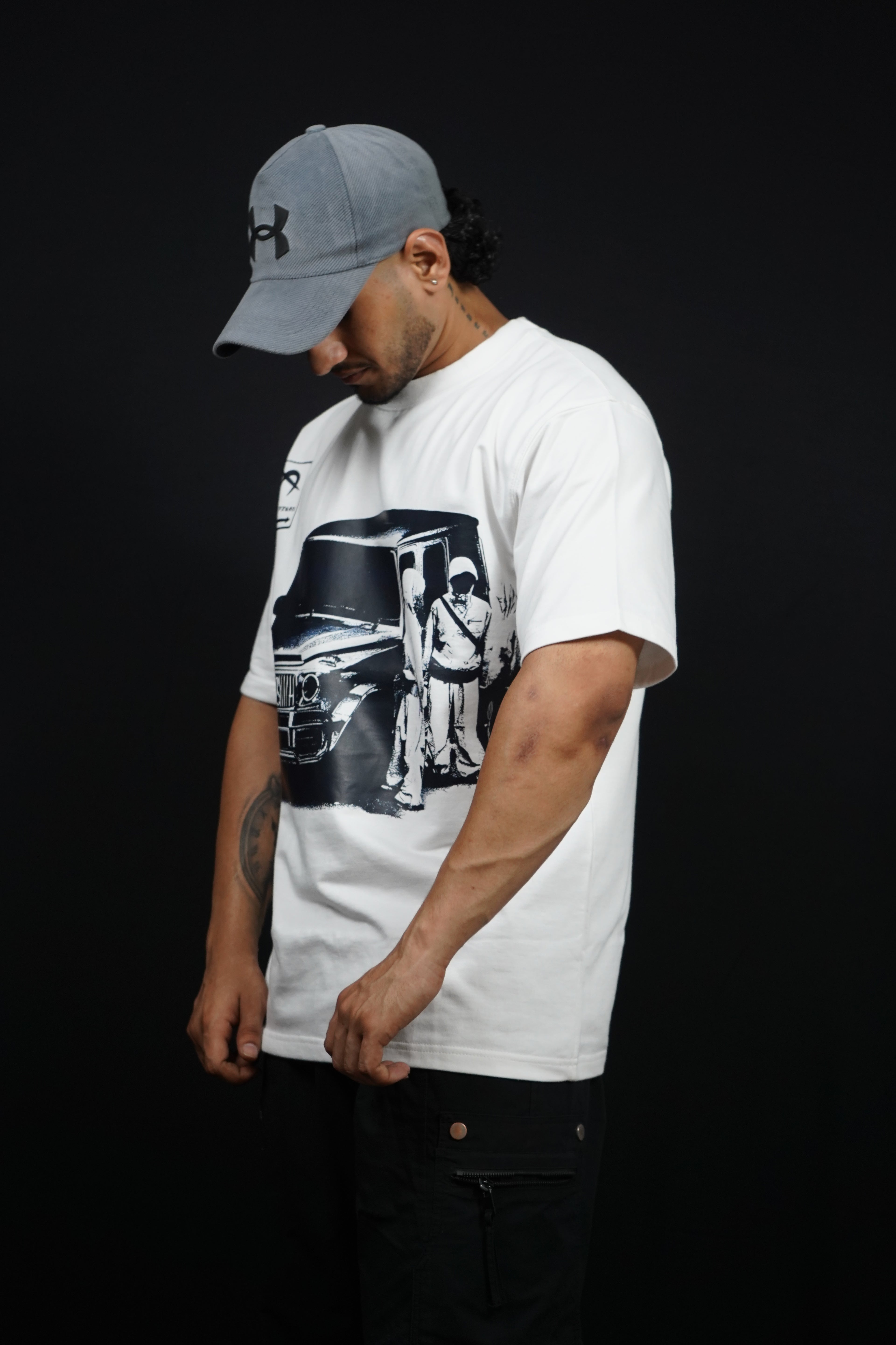 Midnight Arrival Oversized Tee