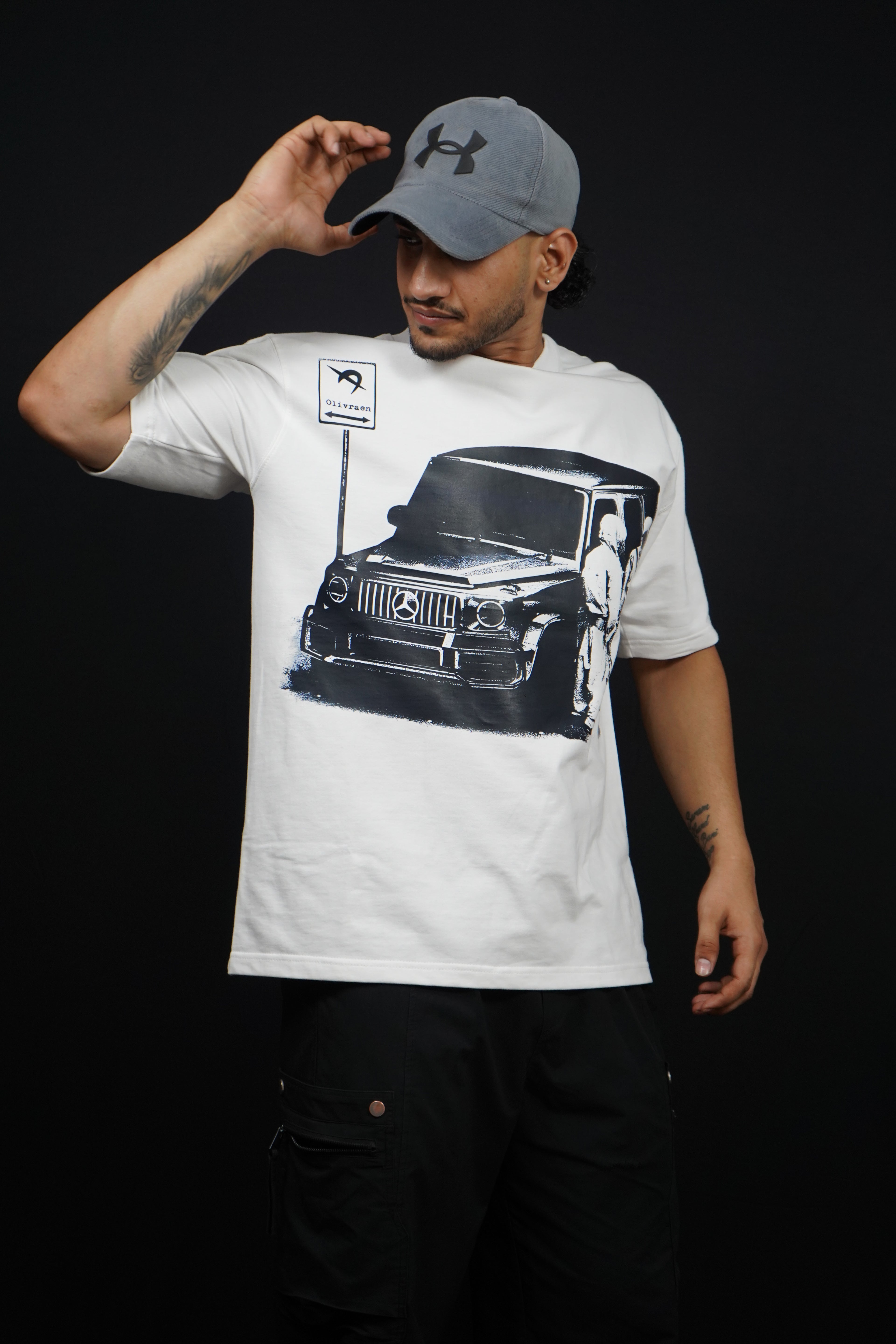 Midnight Arrival Oversized Tee