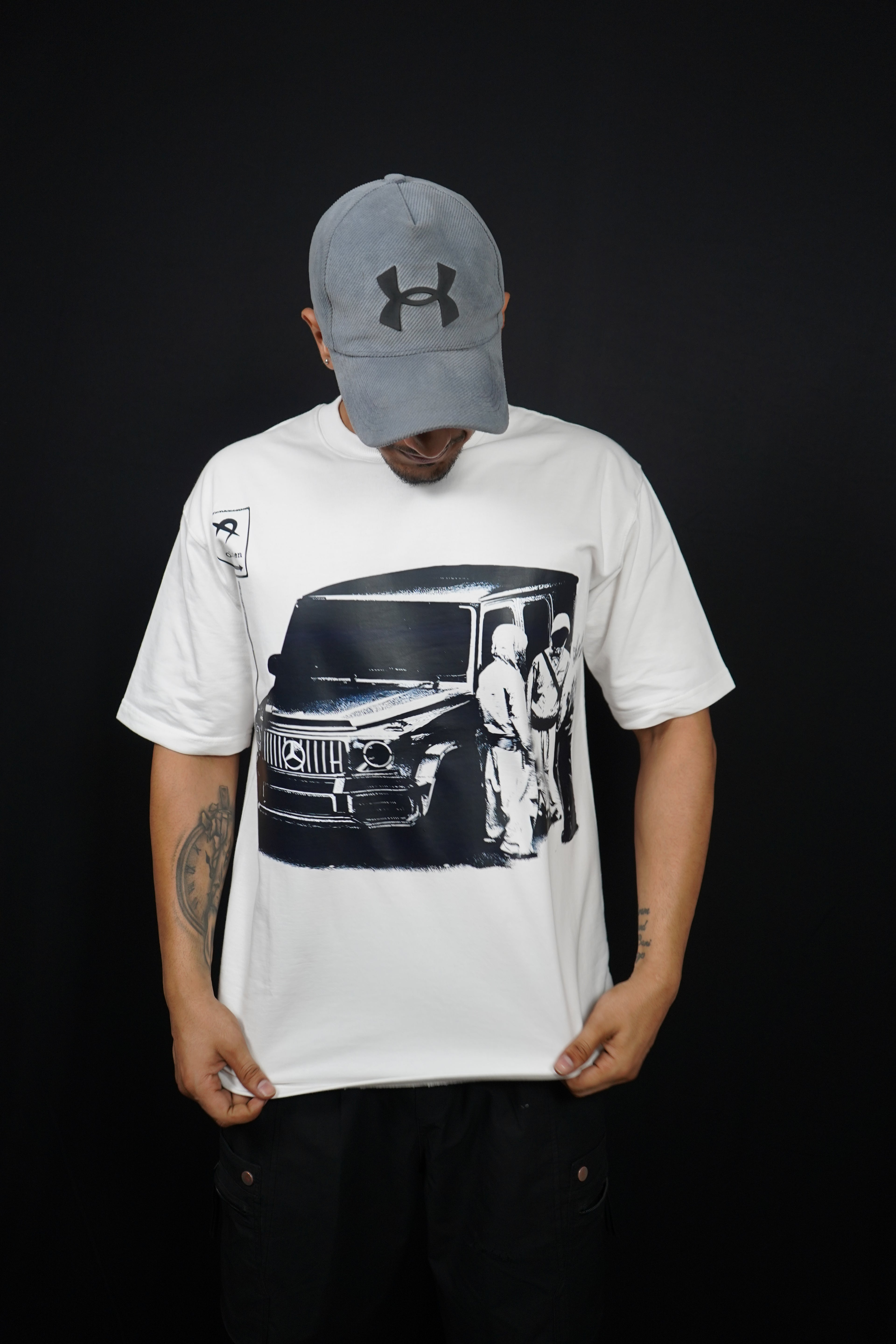 Midnight Arrival Oversized Tee