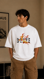 Blaze Flame Oversized T-Shirt