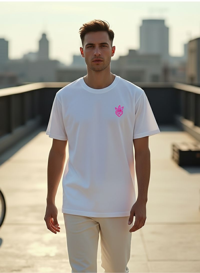 Satoru Gojo Cyberpunk Sunset Oversized T-Shirt