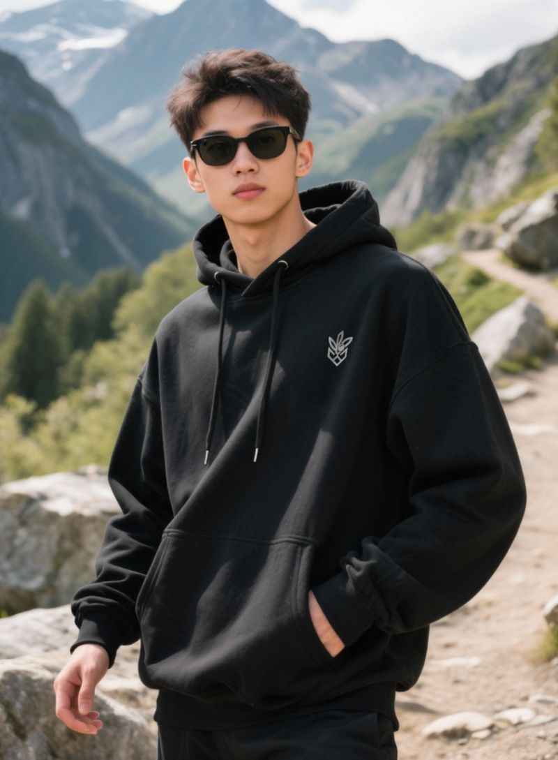 Men Co-ord set Black