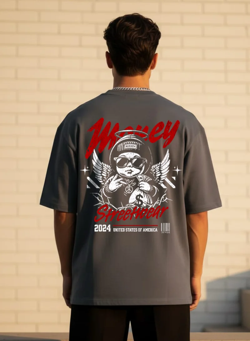 Money Angel Oversized T-Shirt