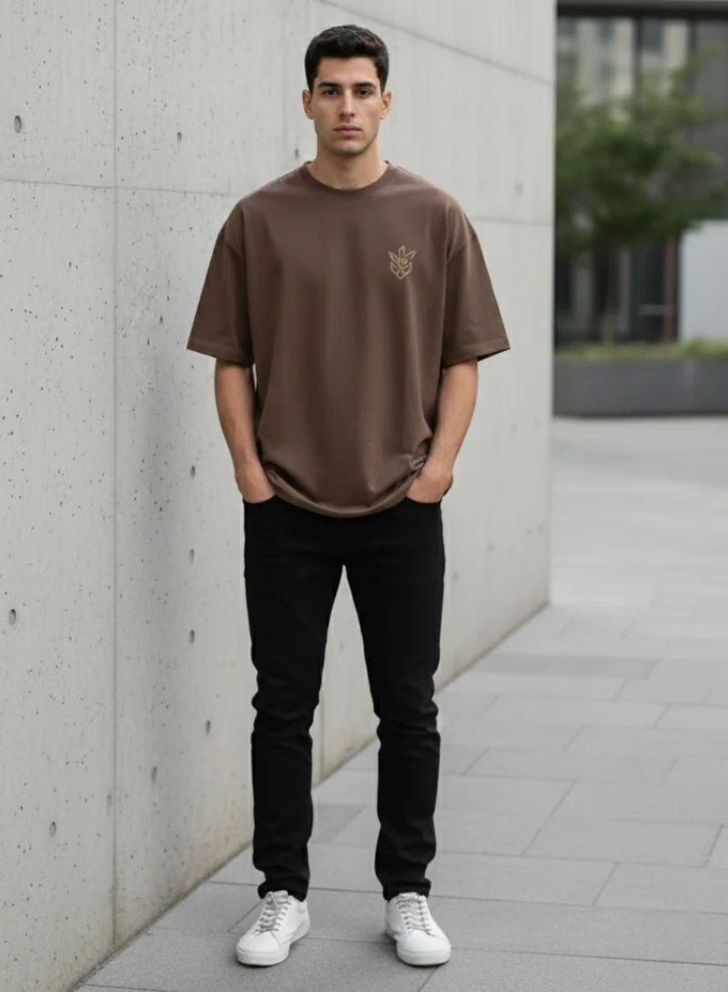 Motocross Cocoa Drop-Shoulder