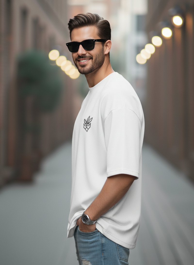 Optic Flow Oversized T-Shirt