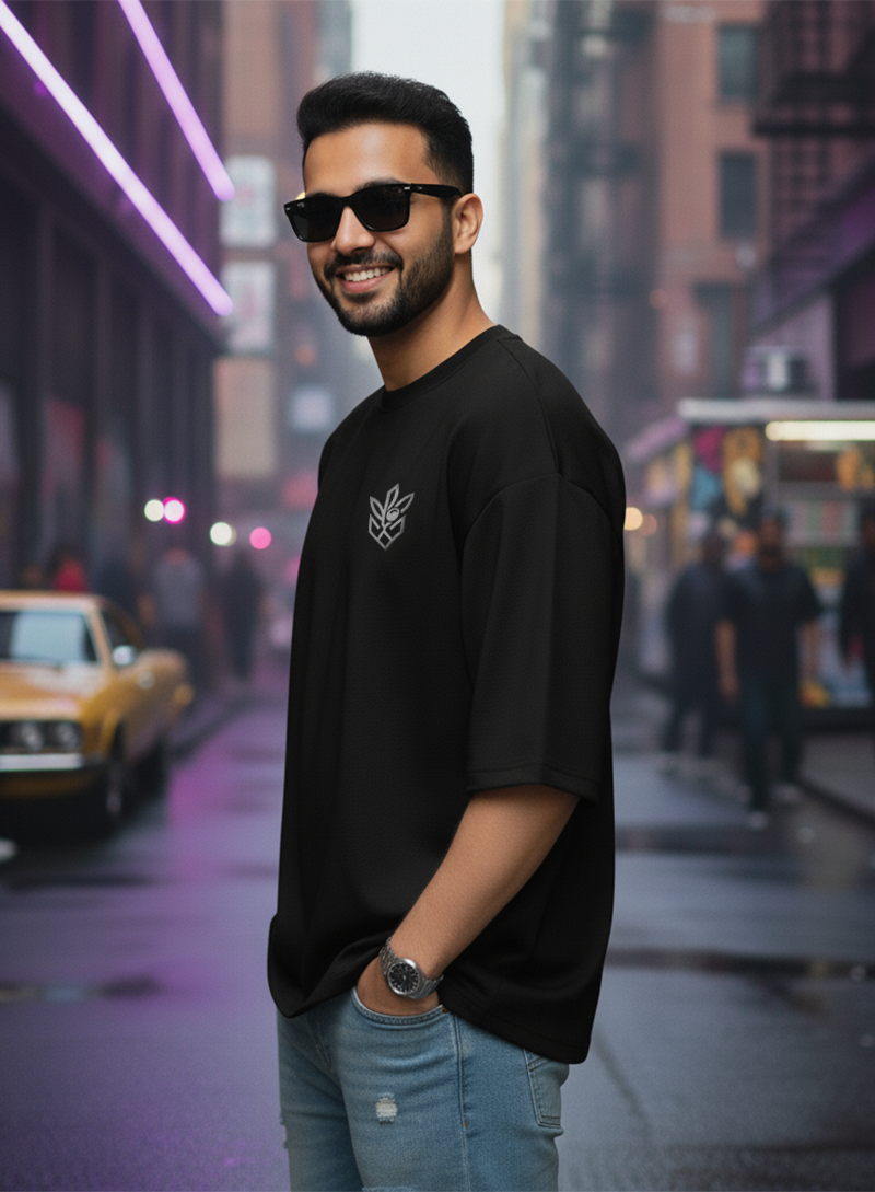 Shadow Field Oversized T-Shirt