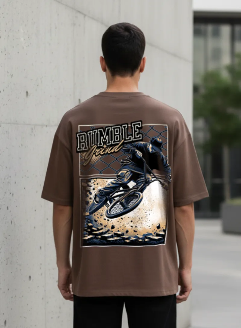 Motocross Cocoa Drop-Shoulder