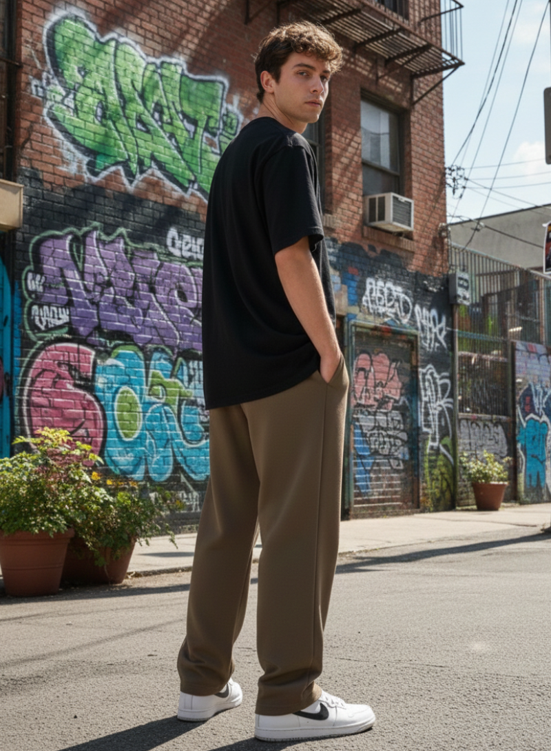 Olive Brown Heritage Sweatpants