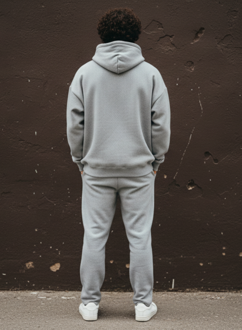 Light Grey Urban Grid Ensemble