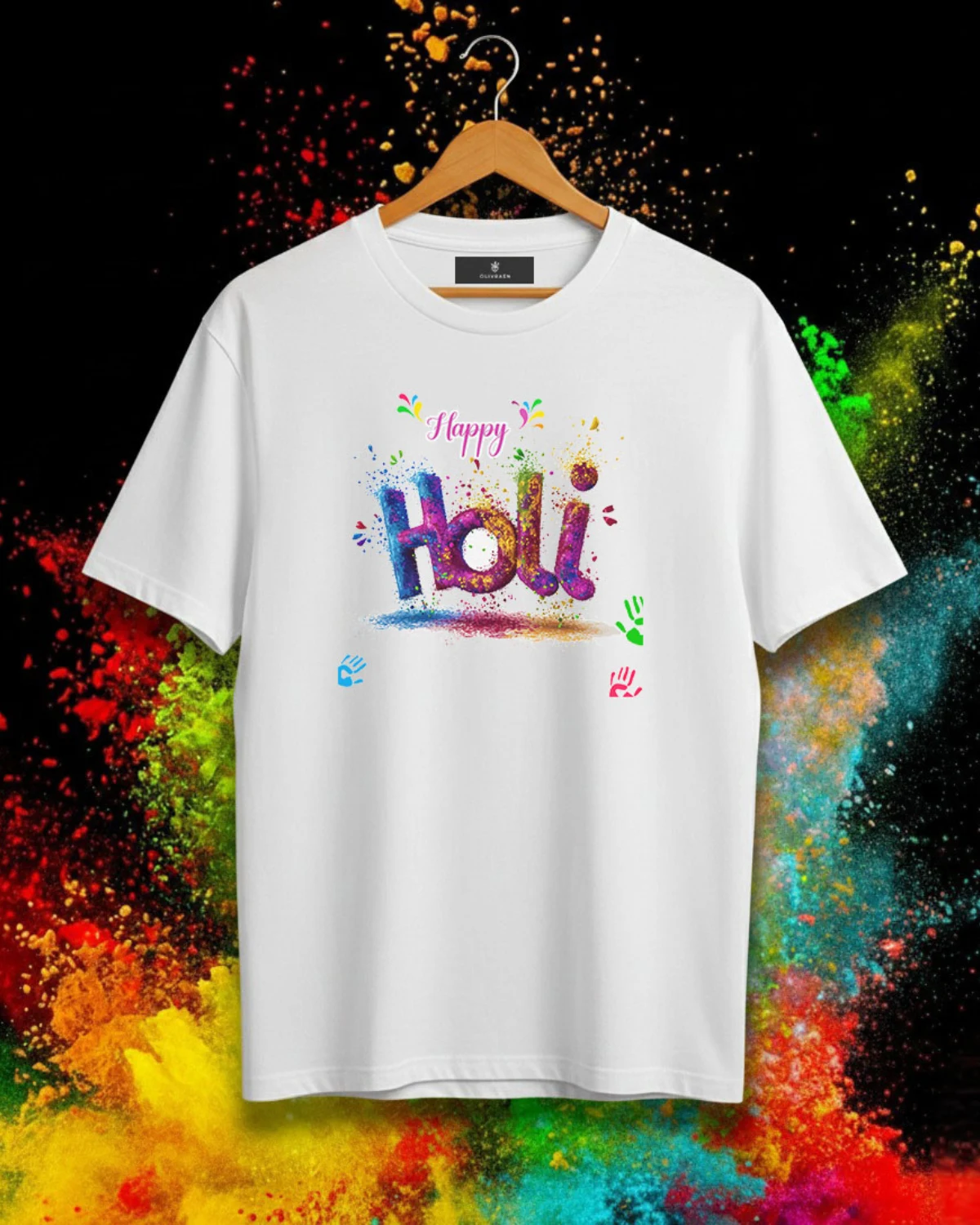 Holi Royale Splash Tee